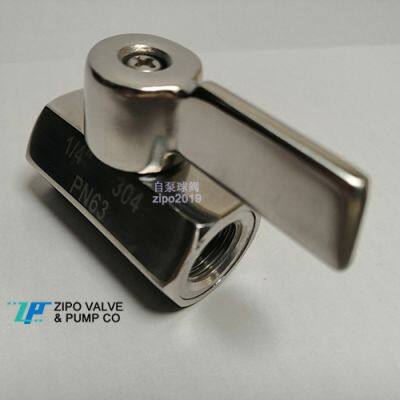 Special Stainless Steel Threaded End Mini Ball Valve for Water Purifier photo-4