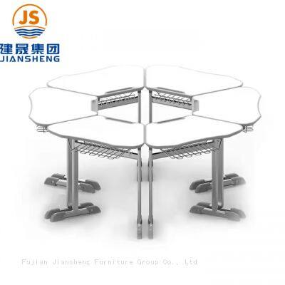 Modern High School Furniture Connection College Student Desk and Chair photo-2