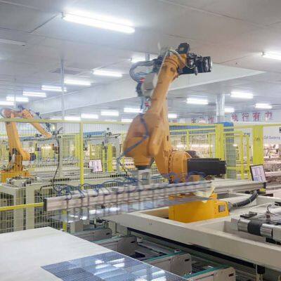 REOO Manufacturering Solar Cell Stringer Robot Laying Up Machine With Positioning Camera for Solar Panel Production Line photo-4
