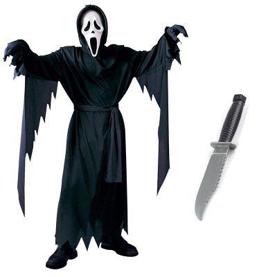 Adult&Kids Halloween Costume Terror Scream Ball Party Cosplay Costumes photo-3