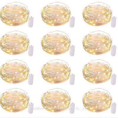 Wholesale 1M 2M 3M Battery Operated Fairy String Lights Copper Wire LED for Christmas Wedding Party Decor