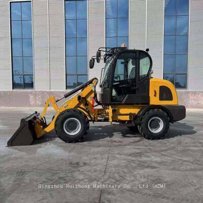 China Famous Brand HZM 816 916 ZL16 1600kg Small Compact Wheel Loader With CE photo-5