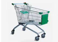 Mobile Shopping Trolley for Easy Grocery Transportation