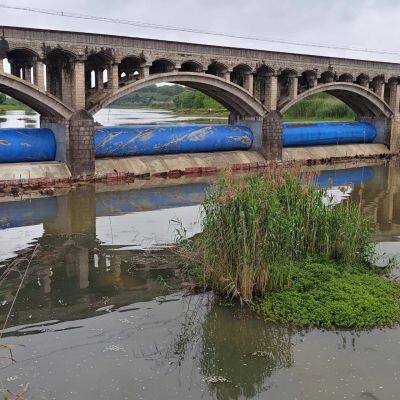 Heavy Duty Fabric Rubber Dam With Excellent Abrasion Resistance, for River and Canal