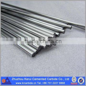 Fine polishing carbide rods 330mm long with HIP sintering, h6