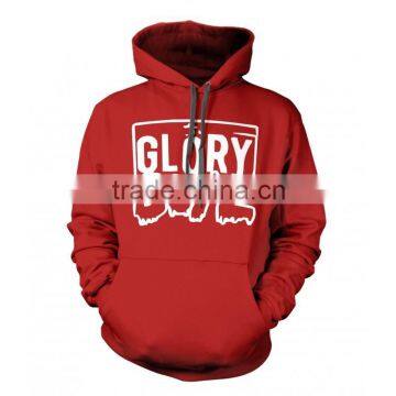 Premium Cotton Ring-Spun Fleece Hooded Sweatshirt