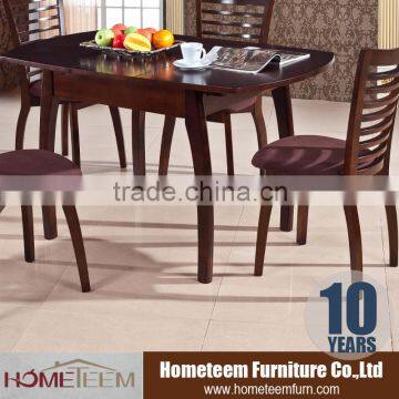 Dining room furniture color in walnut wood furniture