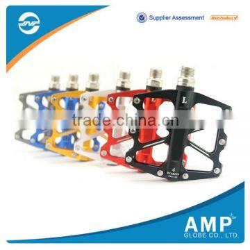 Aluminium bicycle pedal colorful bike pedal/ bicycle accessories /bicycle pedals for mountian bikes