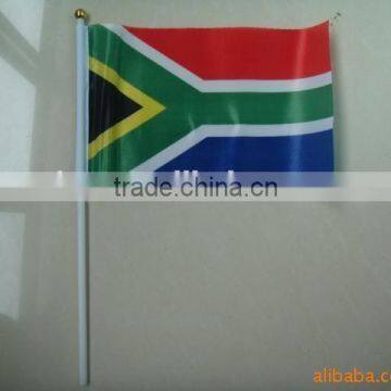 wholesale hand national flag in South Africa design