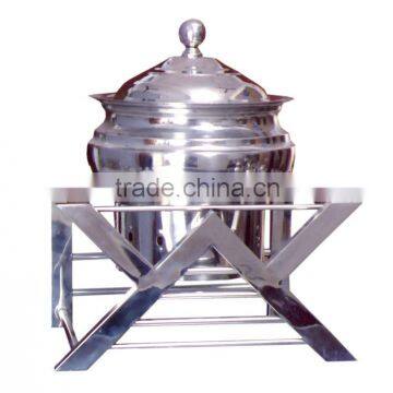 Steel Cheffing Dish, Wedding & Party utensils, food serving dish, hot keeping dish, Catering item, Hotel & Restaurant utensils