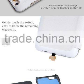 Factory OEM Phone Cover Raw Material Battery Charger Case Battery Phone Case Solar Power Phone Case for Samsung Galaxy Note 3 photo-3