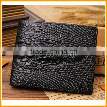 Best Selling Crocodile Genuine Leather Custom Men Wallet                        
                                                Quality Choice