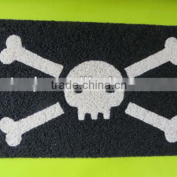 handmaking pvc bicolor mat,moti-colored plastic mat