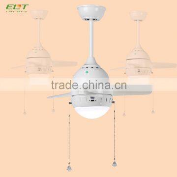 26'' White Color Reversible Ceiling Fan For Children