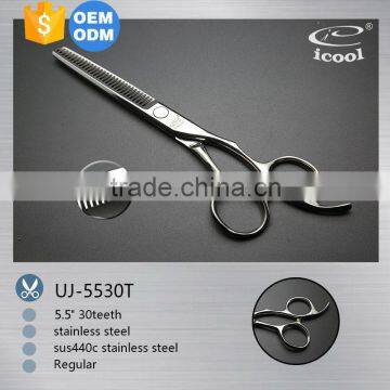 ICOOL UJ-5530T wholesale high quality regular thinning scissors