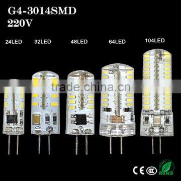 3W 4W 5W 6W 7W 8W 9W Silicone Body E14 G4 G9 LED Lamp DC12V AC220V AC110V Crystal Chandelier SMD3014 Led Light Replace Halogen photo-2