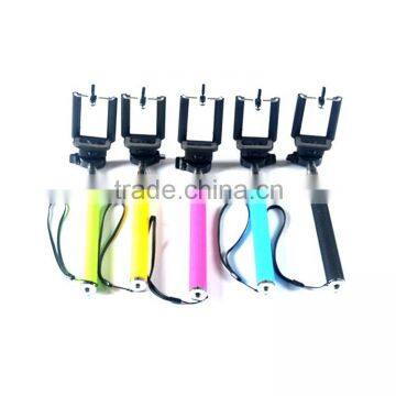 Color Monopod Selfie Stick With Bluetooth Shutter Button Remote photo-4