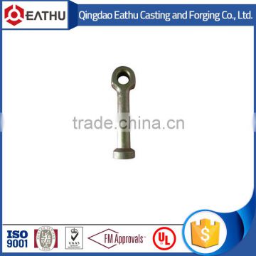 forged black lifting eye anchor