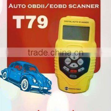 OBD2/OBDII: Newest Highend Code Reader diagnostic tool T79 with 5 languages