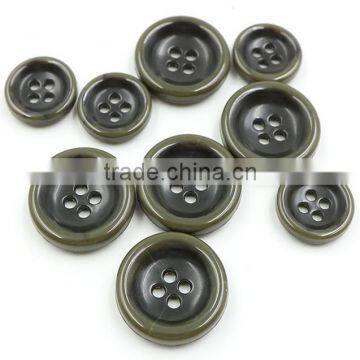 Sedex Audited Factory 2 Pillar Imitation Corozo 4 Holes Fire Proof Urea Button, Urea Button for Suit photo-4