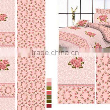 World Luxury Beautiful Floral Designs Fabric for Bedding Set/duvet Cover