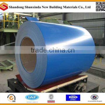 2016 hot selling high quality dx51d 0.43mm ppgi color coated steel coils