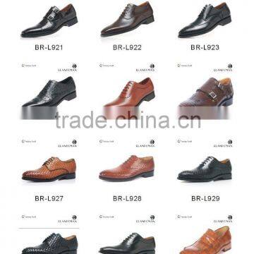 2016 Newest Fashion Genuine Leather Shoes Men photo-3