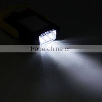 Powerful Rotating Magnetic 3LED + 3W COB Work Light With Hook photo-5