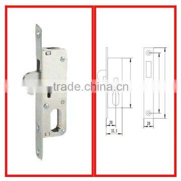 oval cylinder hook bolt mortice lock body