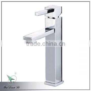 square pants polished chrome sink faucet 6003