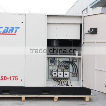 air cooling/ water cooling screw air compressor 250KW/350HP