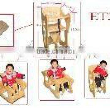 multifunctional baby dinning desk