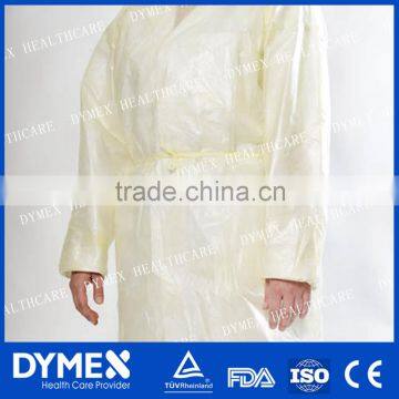 Coated Waterproof Isoaltion Gown