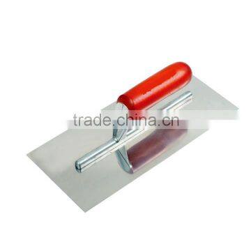 mirror polish stainless steel plastering trowel for wall paint