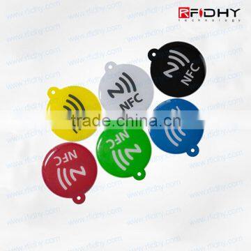 Bright Colours NFC Epoxy Tag for Retail Environments