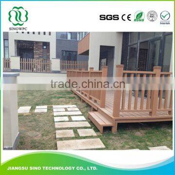 Waterproof Outdoor Flooring Wpc Wood Plastic Railing