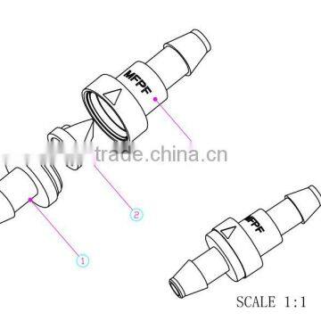 3/16" Duckbill Check Valve Plastic Check Valve photo-3