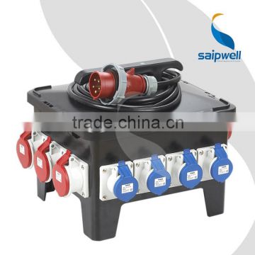 SAIP/SAIPWELL New Plastic Waterproof Combination Power Mobile Socket Box