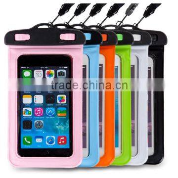 2016 fashion High Quality Universal Water Proof PVC Mobile Phone Cases Waterproof Bag/Pouch ,Water Proof Cell Phone Bag
