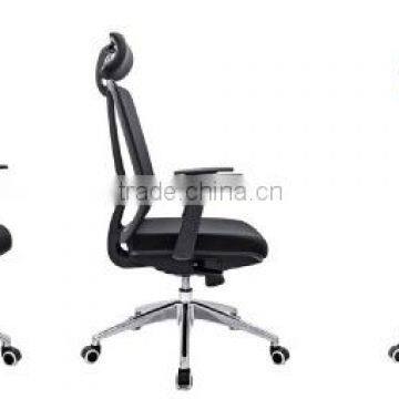 High back cheap swivel chair with head supporter                        
                                                Quality Choice