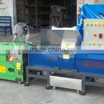 Mobile HDD shredder,Two Shaft Hard Drive Shreddering machine