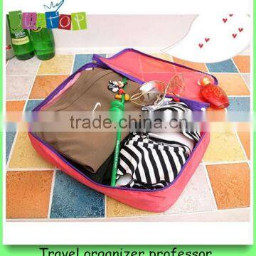 3 in 1 Silk Printing Travel Bag Organizer for Clothes