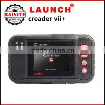 2016 New Arrival original LAUNCH X431 Creader VII+ creader 7+ OBDII OBD2 Auto car Code Scanner with good feedback