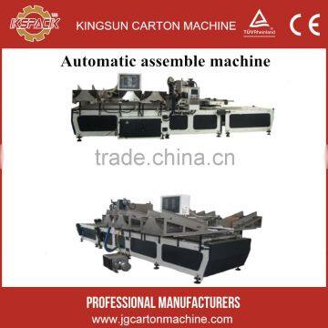 carton box making machine /automatic assemble machine / paperboard assemble machine