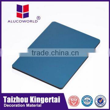 Alucoworld new technology unbroken aluminum composite panel for decoration