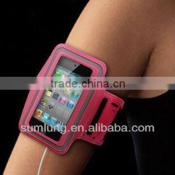 Sports Workout Armband Ventilate Case Arm Bag For iphone 4S 4 4G 3GS ipod touch Mobile Phone Case