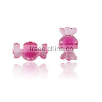 Wholesale plastic candy decoration bead accessories 22mm