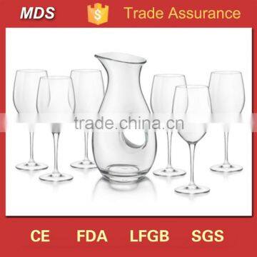 Manufacturer glassware luxury glass wine decanter set