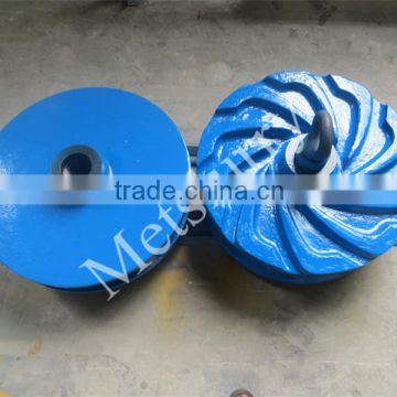 Mining site slurry pump spare parts impeller