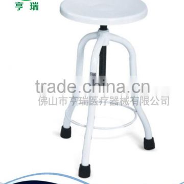 Factory best sale adjustable steel surgical stool / hospital furniture for doctor used